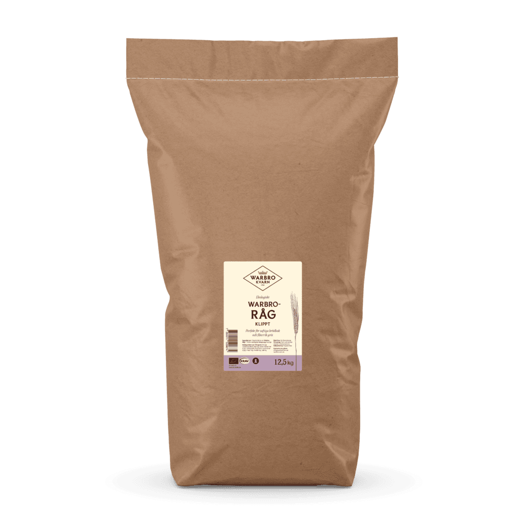 Warbro-Råg klippt 12,5 kg