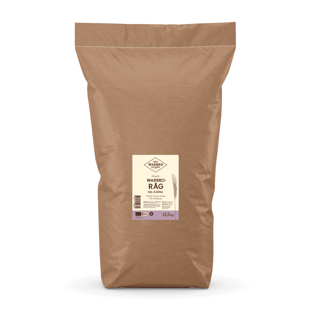 warbro-råg hel kärna 12,5 kg