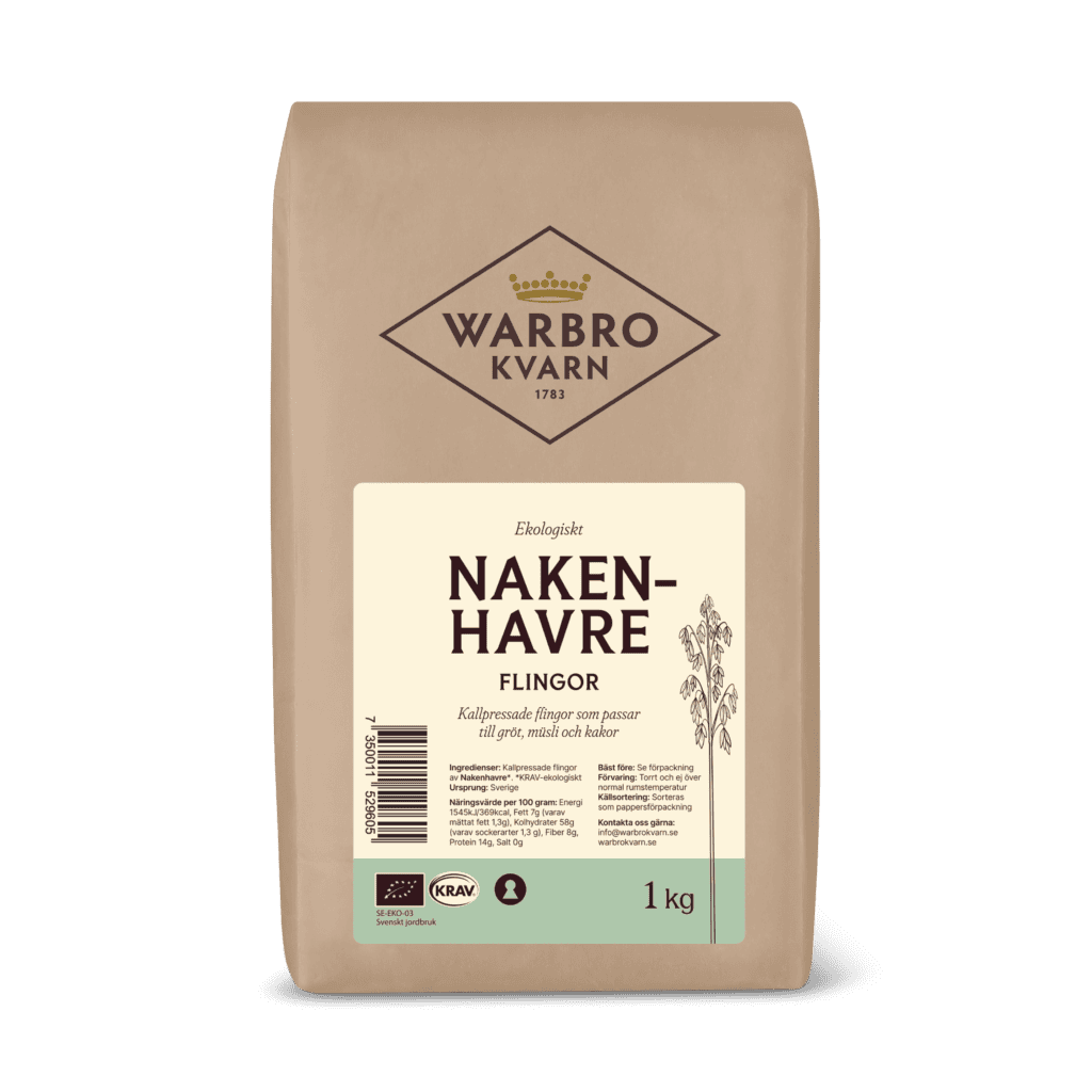 Warbro kvarn nakenhavre 1kg